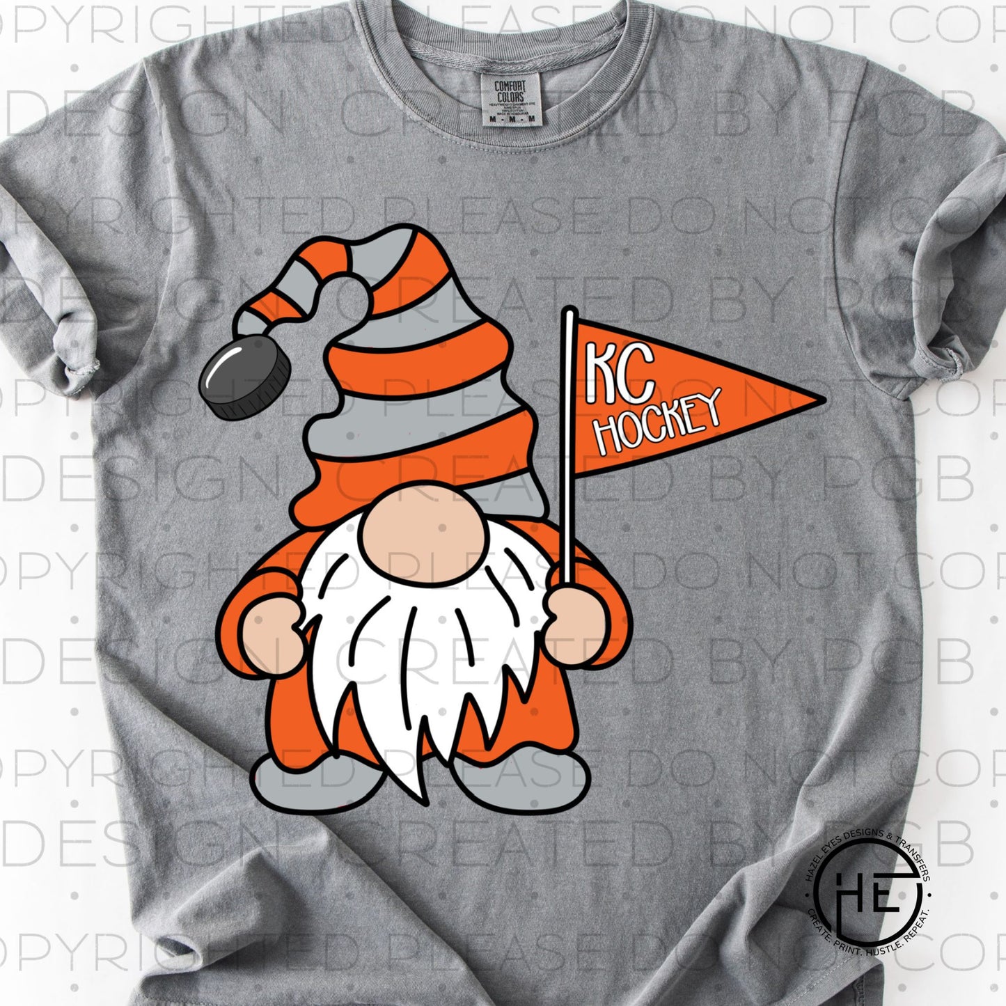 KC Hockey Gnome - DTF Transfer