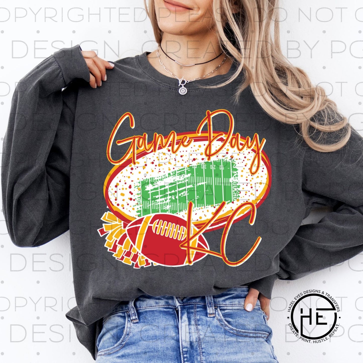 KC Game Day Field - DTF Transfer