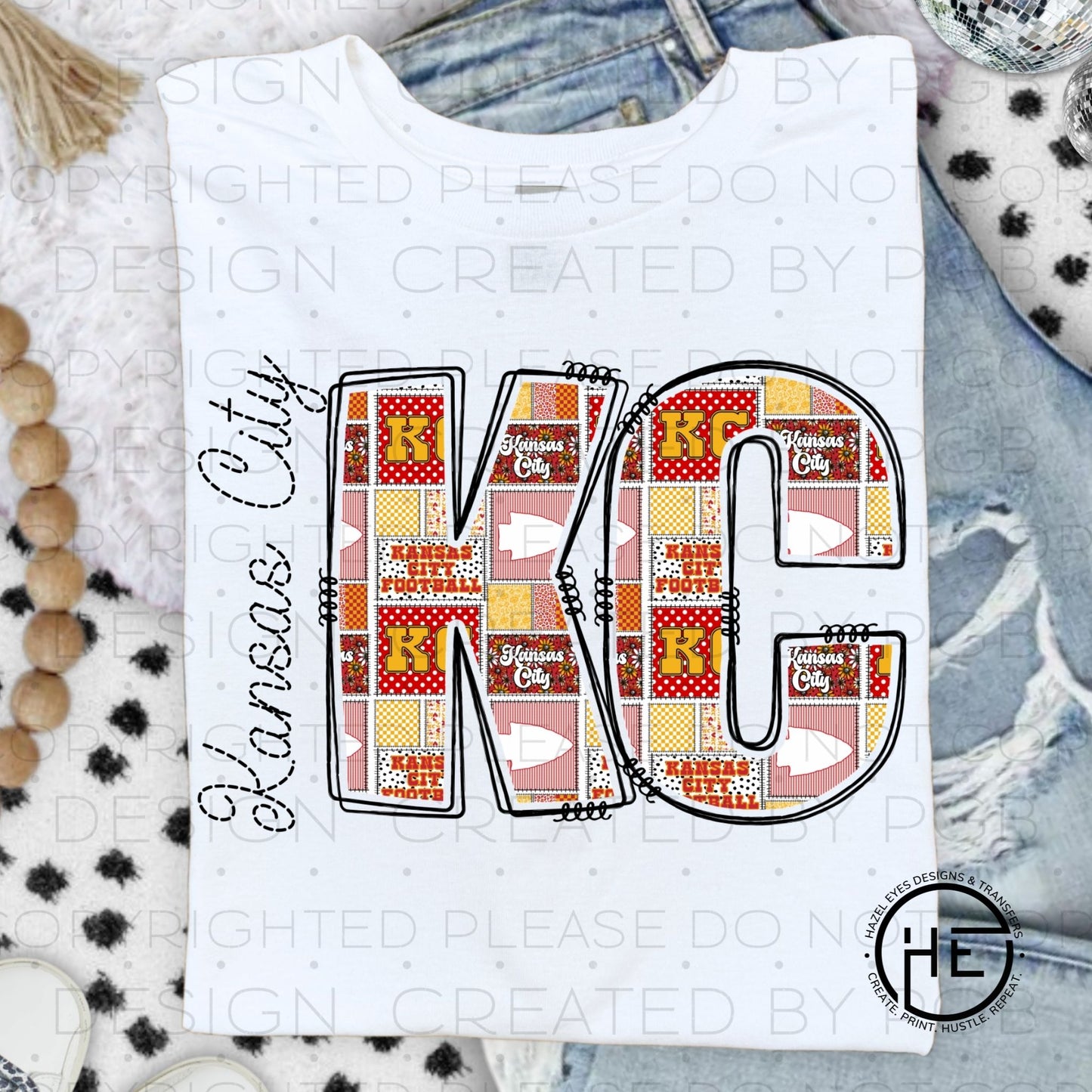 KC Quilted & Stitched - DTF Transfer