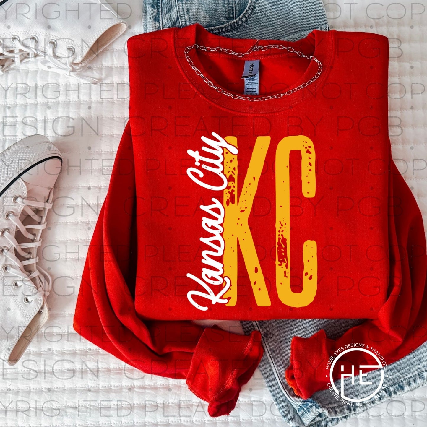 Stick KC Gold - DTF Transfer