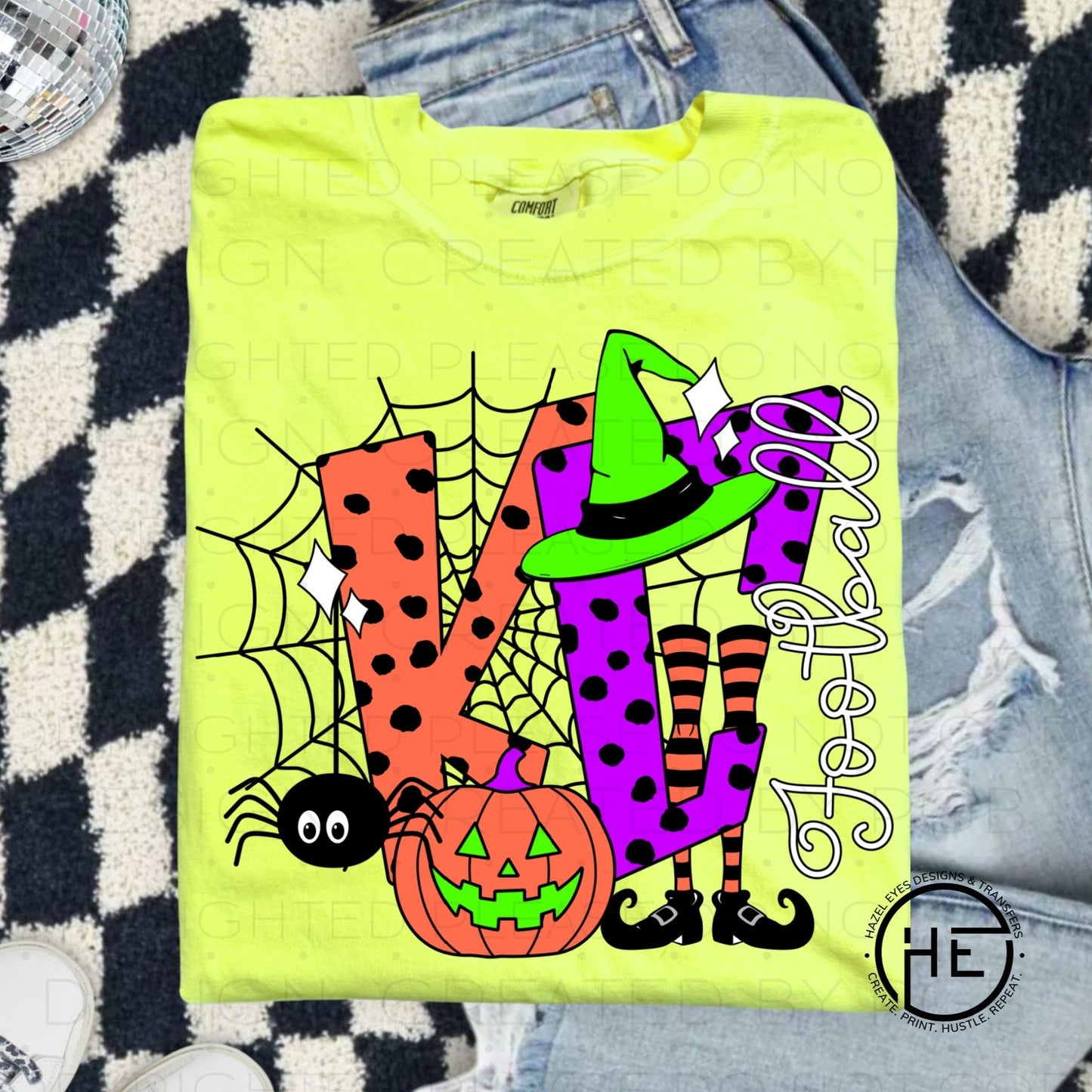 Halloween KC Football - DTF Transfer