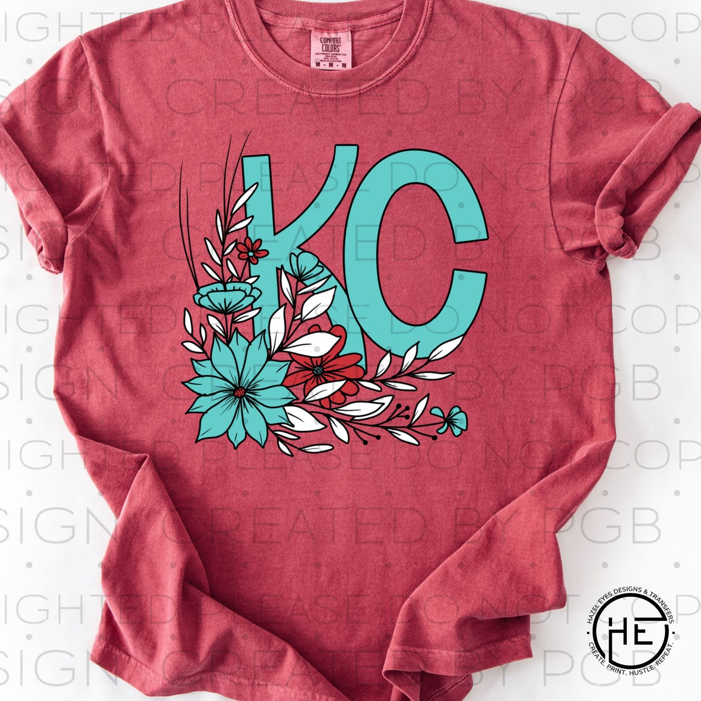 KC Current Spring Flowers - DTF Transfer