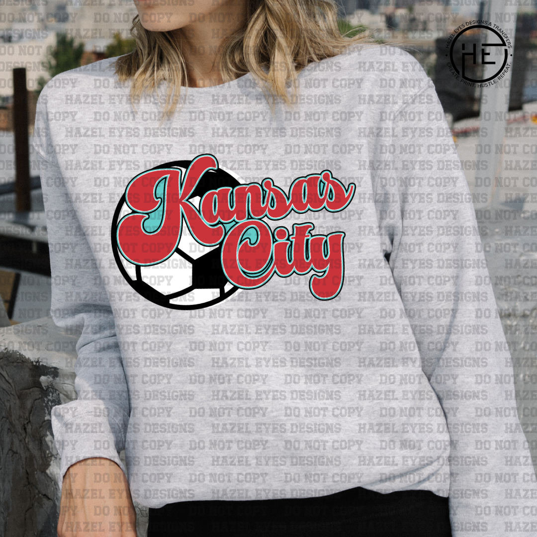 Kansas City Current DTF Transfer