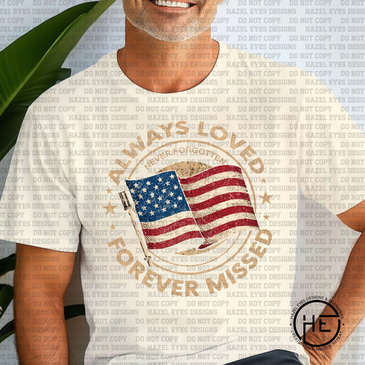 Never Forgotten - DTF Transfer