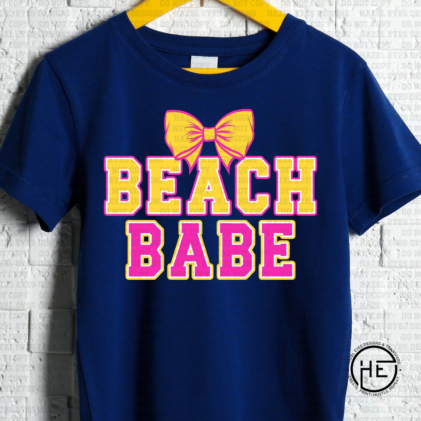 Beach Babe Bow - DTF Transfer