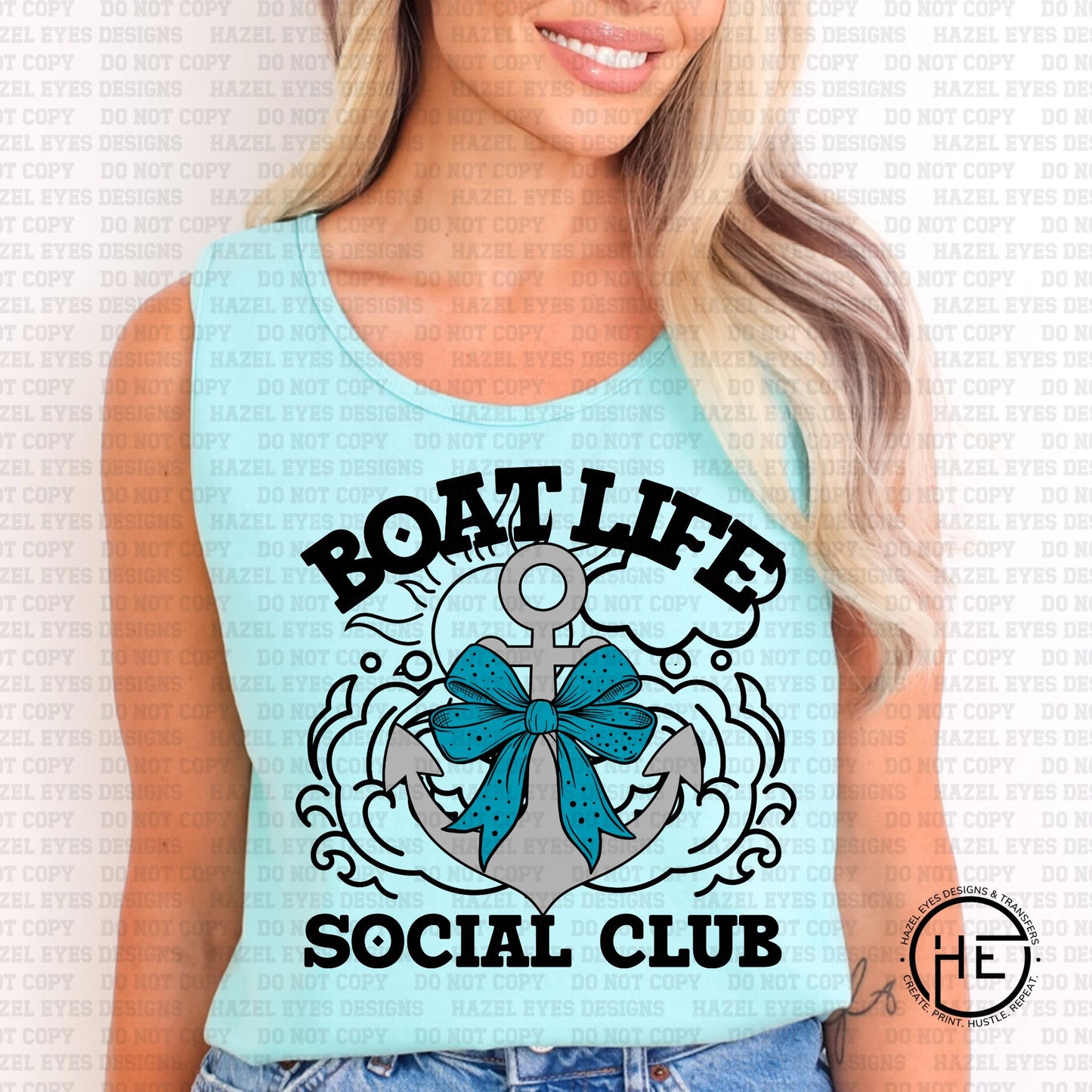 Boat Life Social Club - DTF Transfer