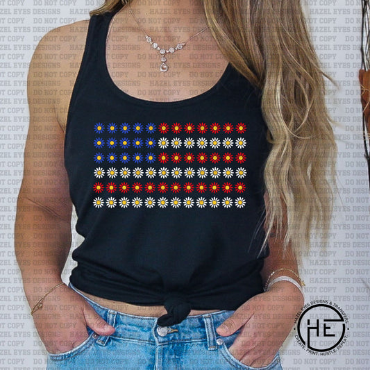 Flower Flag - DTF Transfer