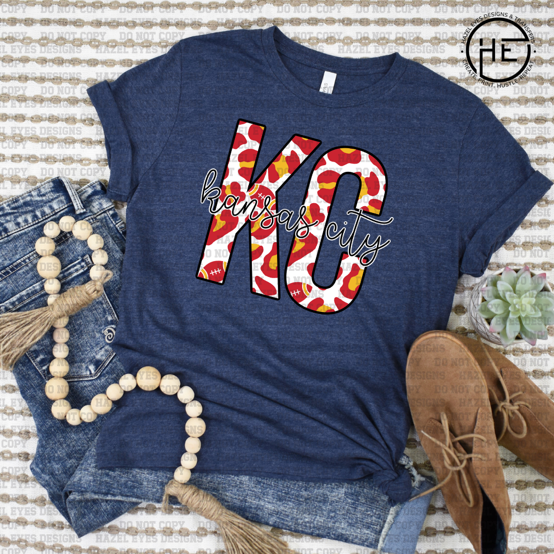 Football Cheetah KC DTF Transfer