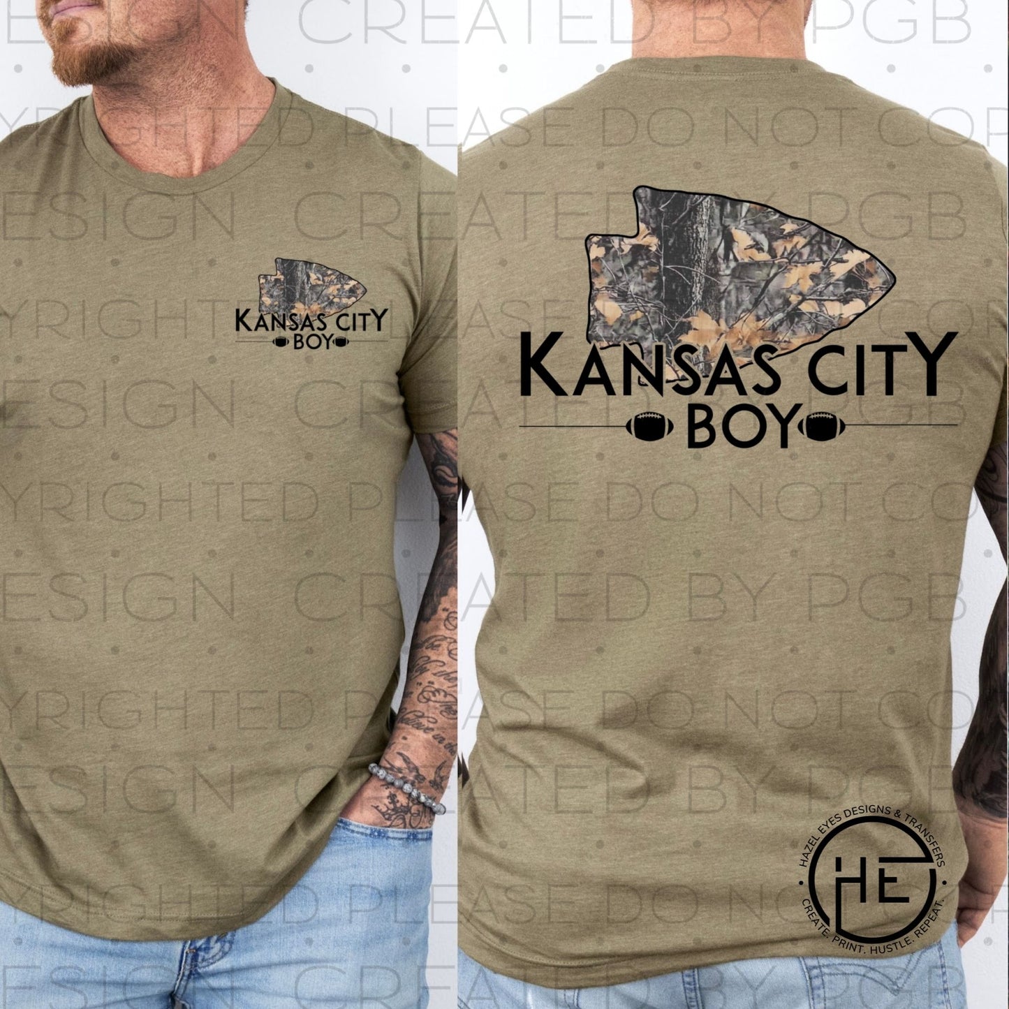 KC Camo Boy - DTF Transfer