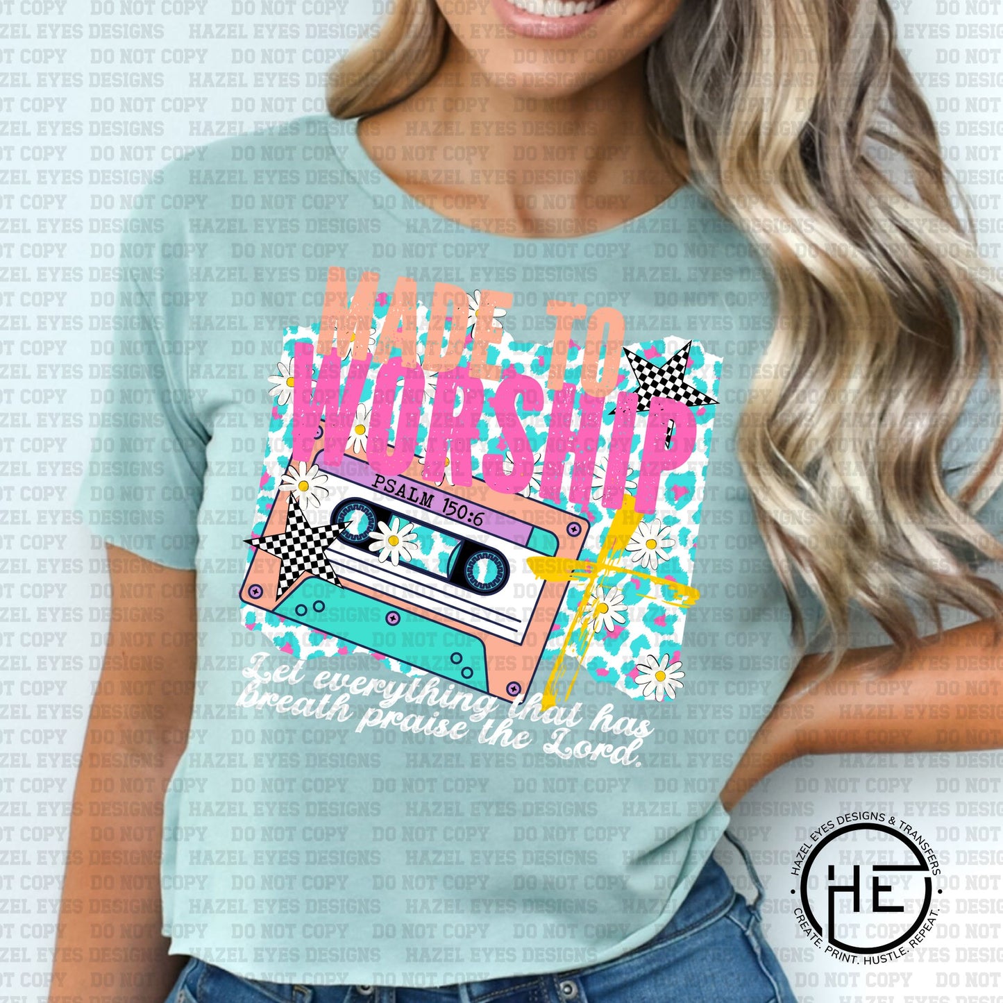 Made to Worship Retro - DTF Transfer