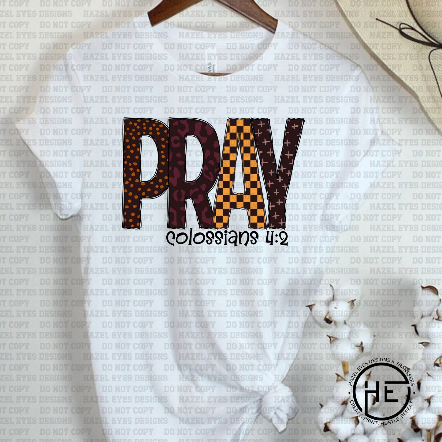 Pray - DTF Transfer