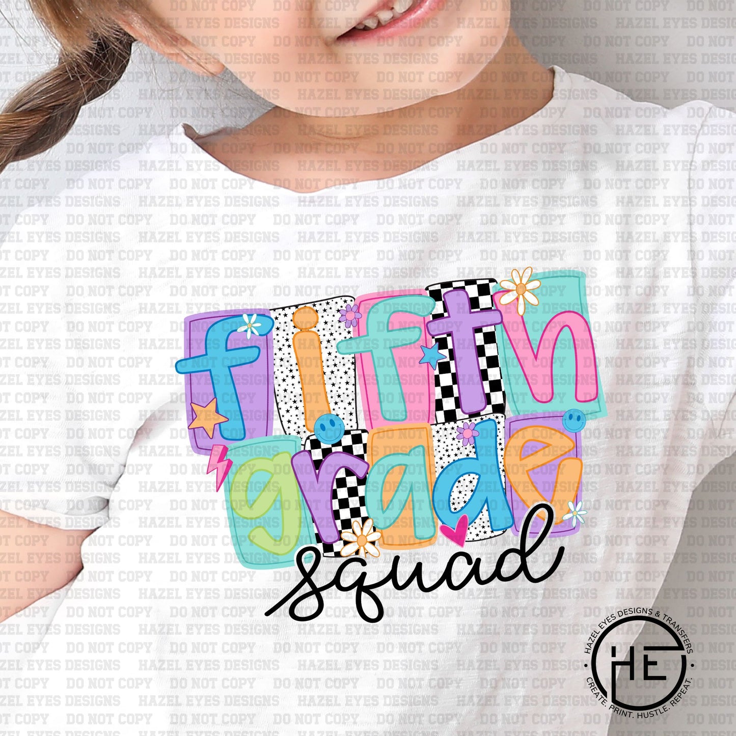 5th Grade Squad - DTF Transfer