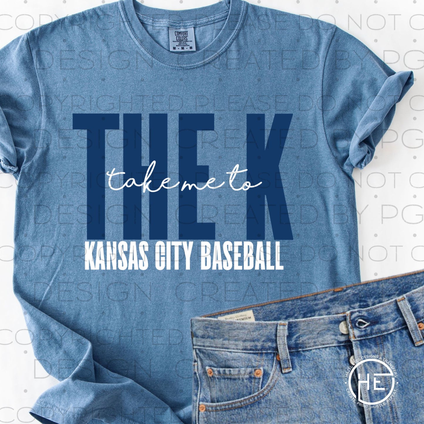 Take Me Out to the K - DTF Transfer