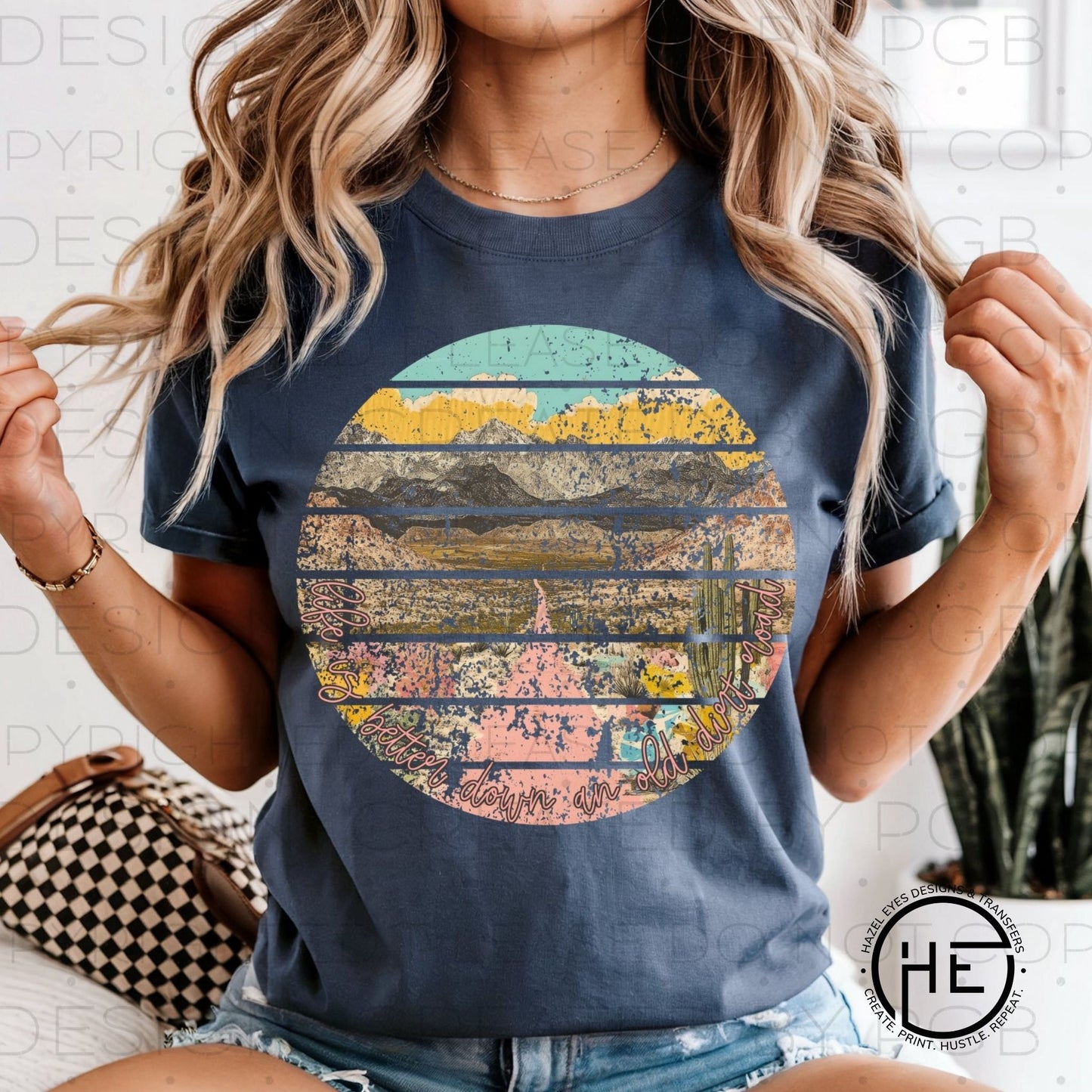 Dirt Road - DTF Transfer