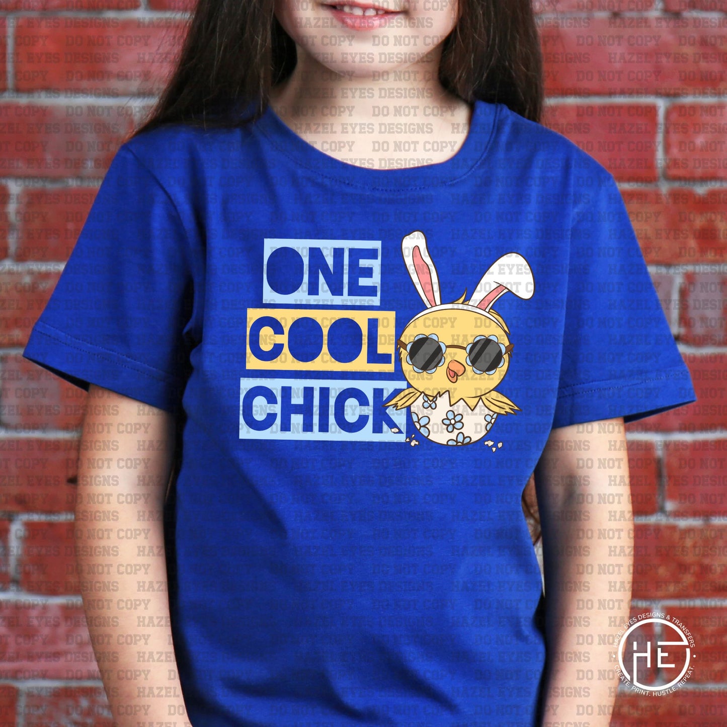 One Cool Chick - DTF Transfer