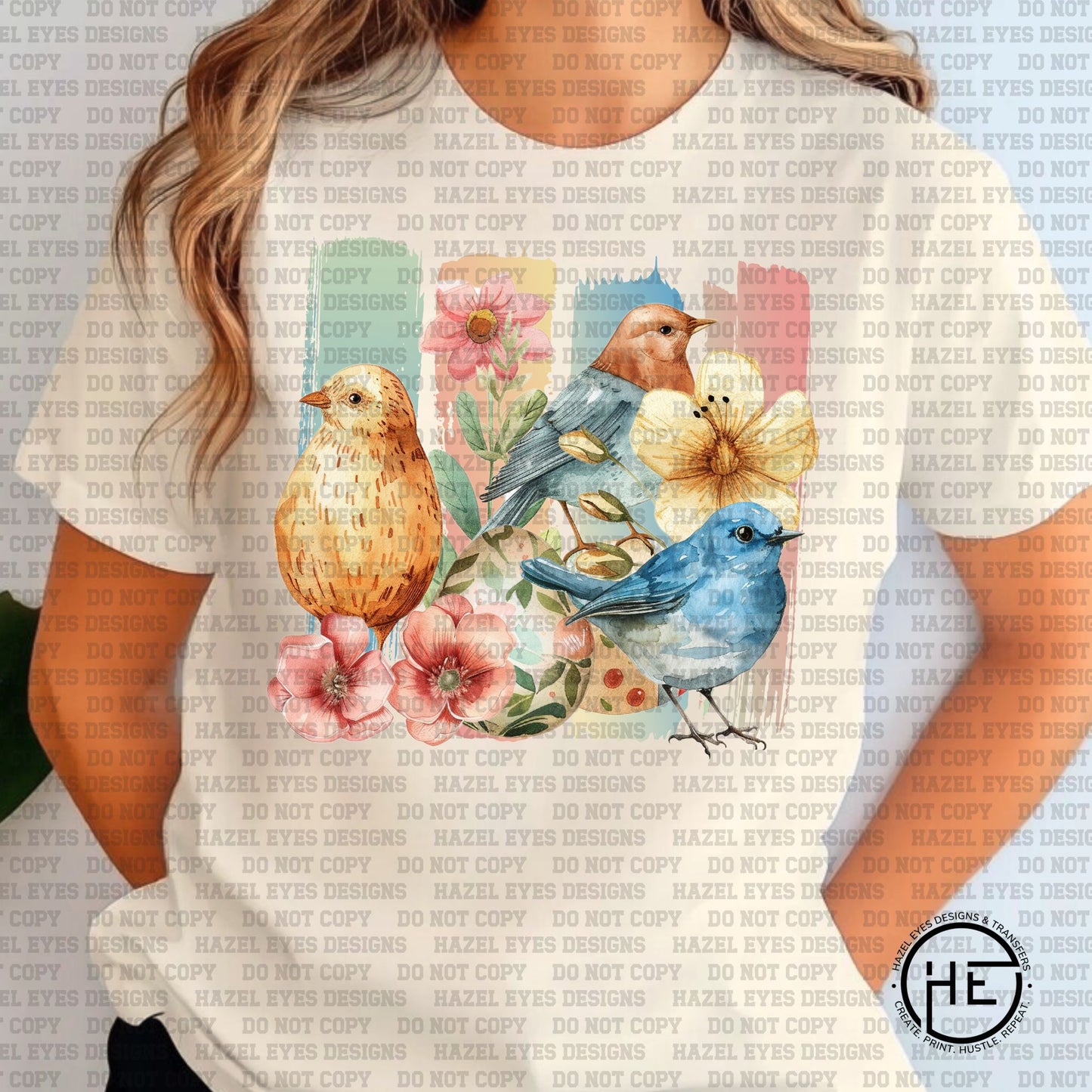 Spring Birds - DTF Transfer