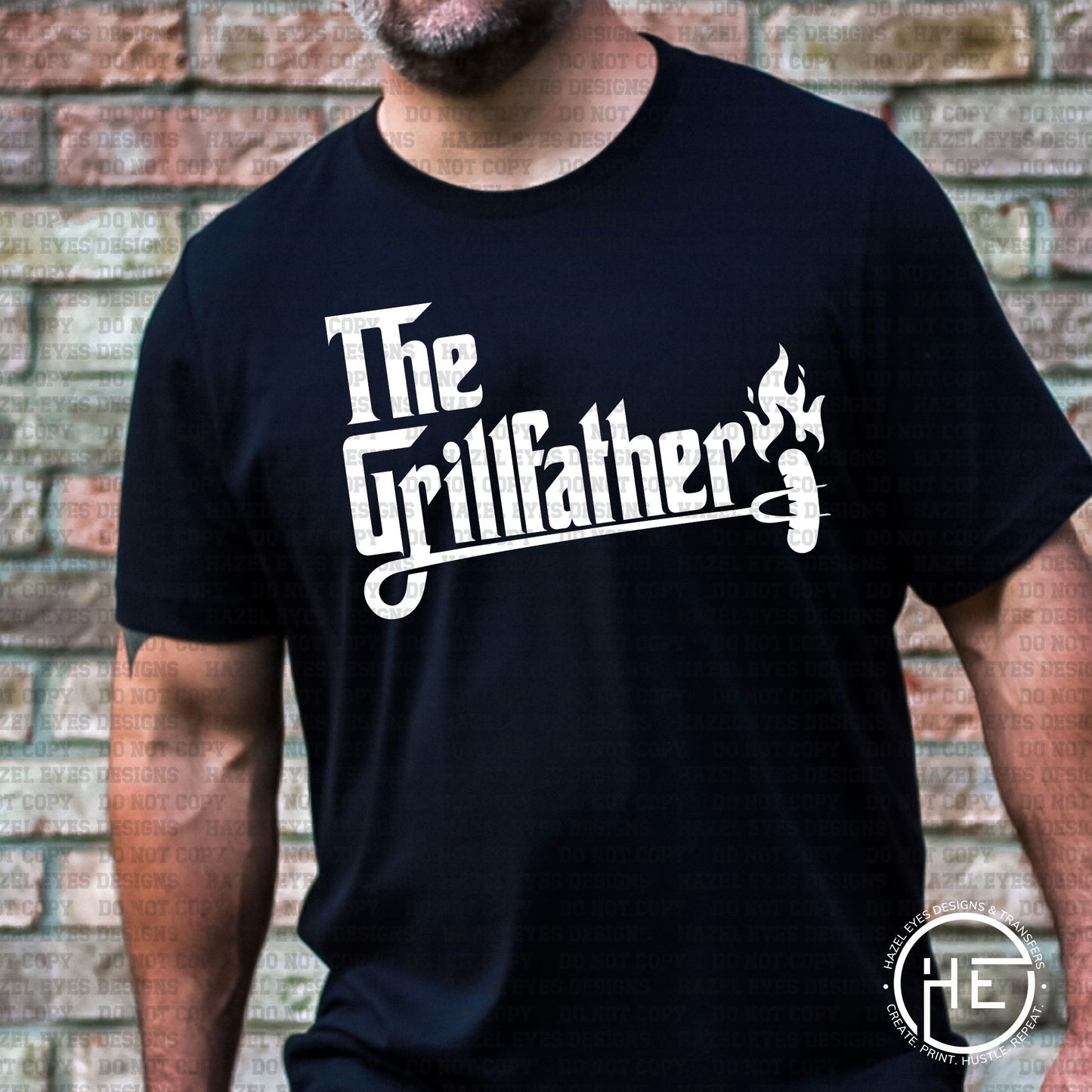 The Grill-Father - DTF Transfer
