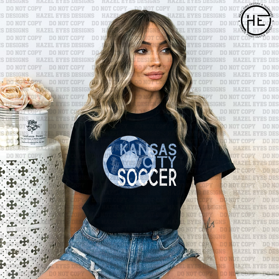 Kansas City Soccer DTF Transfer