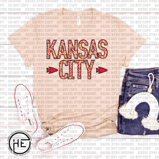 KC Leopard Print DTF Transfer