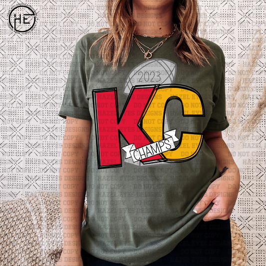 KC Trophy DTF Transfer