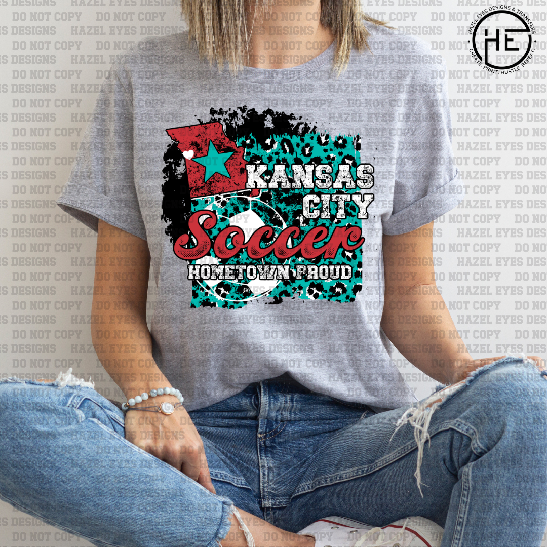 KC Soccer Hometown Proud DTF Transfer