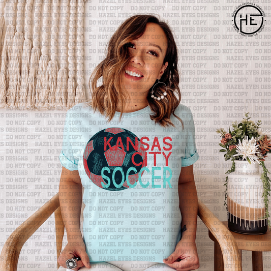 Kansas City Soccer DTF Transfer