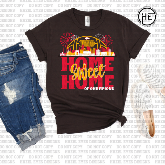KC Home Of Champions DTF Transfer