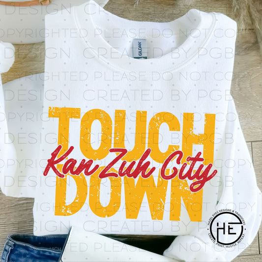 Touchdown Kan-Zuh-City - DTF Transfer