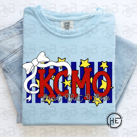 KCMO Patriotic - DTF Transfer