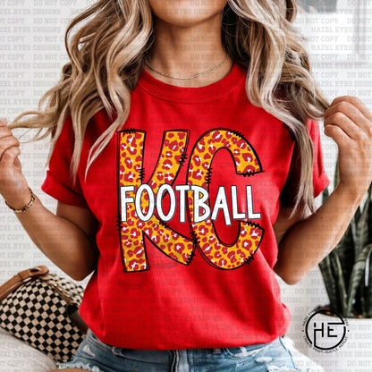Leopard KC Football - DTF Transfer