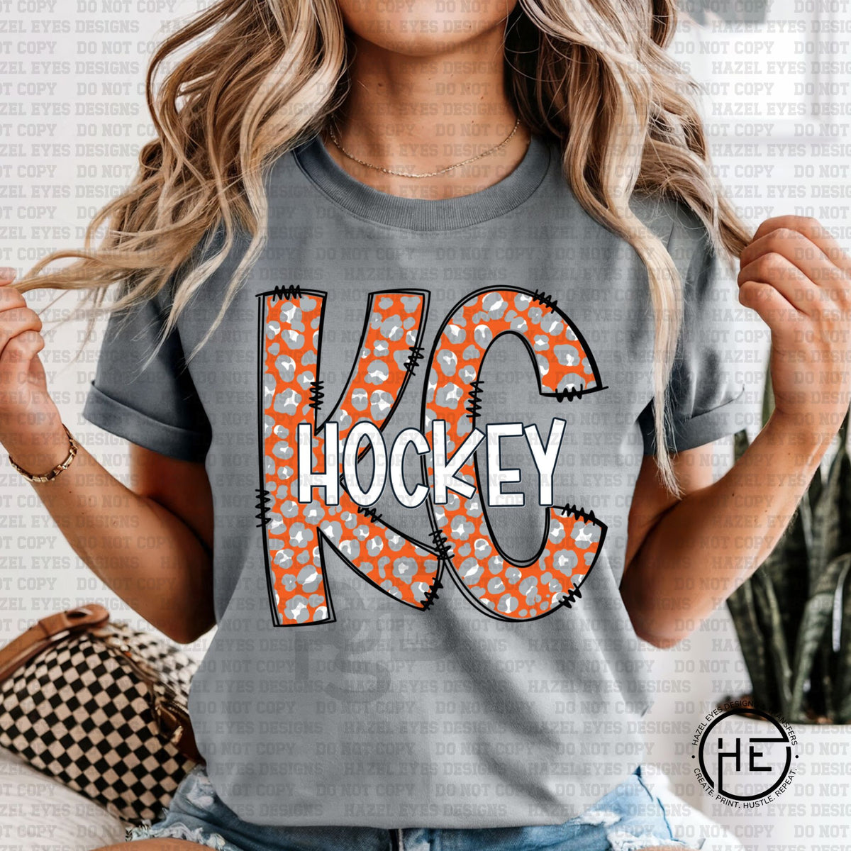 Leopard KC Hockey - DTF Transfer