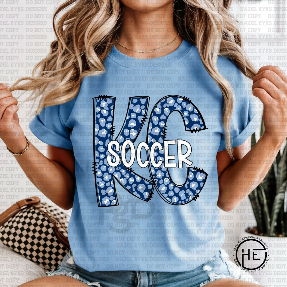 Leopard KC Sporting Soccer - DTF Transfer