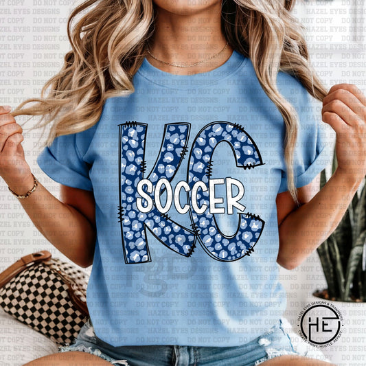 Leopard KC Sporting Soccer - DTF Transfer