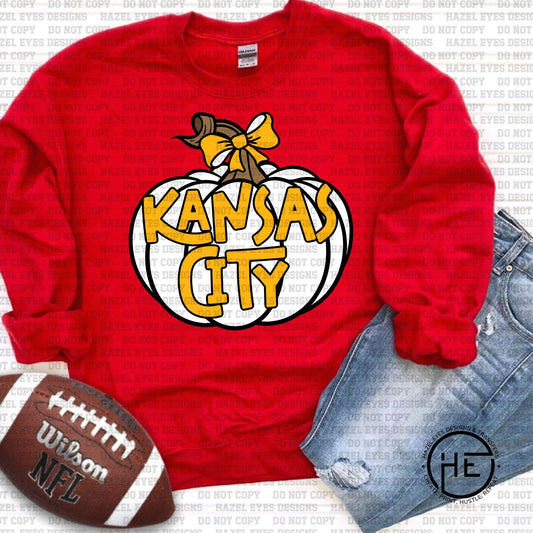 Kansas City Pumpkin  - DTF Transfer