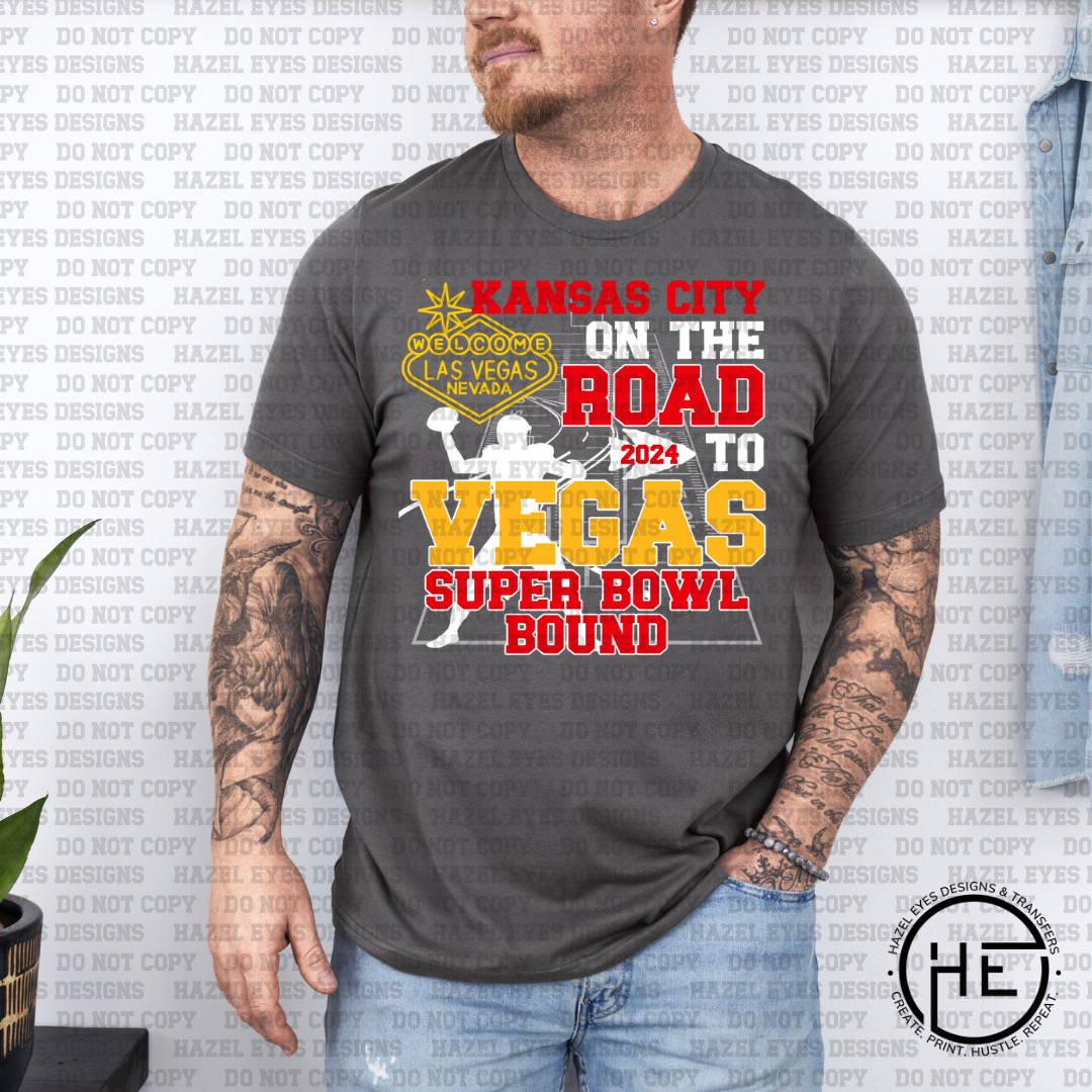 KC Road To Vegas DTF Transfer
