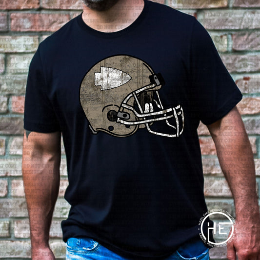 Army Green KC Helmet  - DTF Transfer