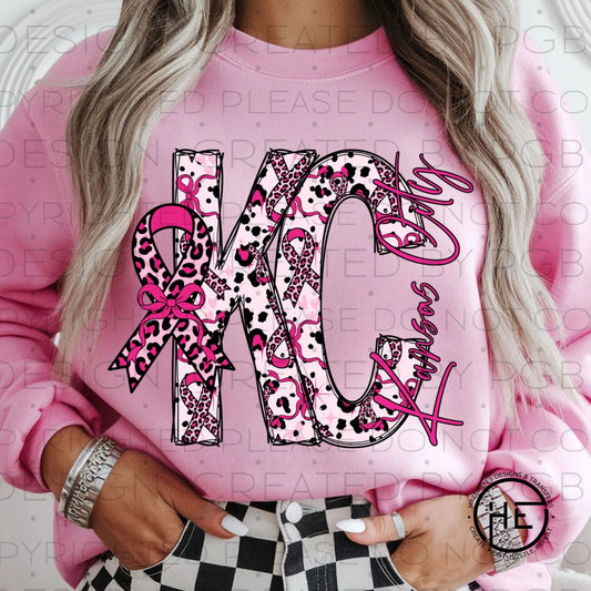 KC Wears Pink - DTF Transfer