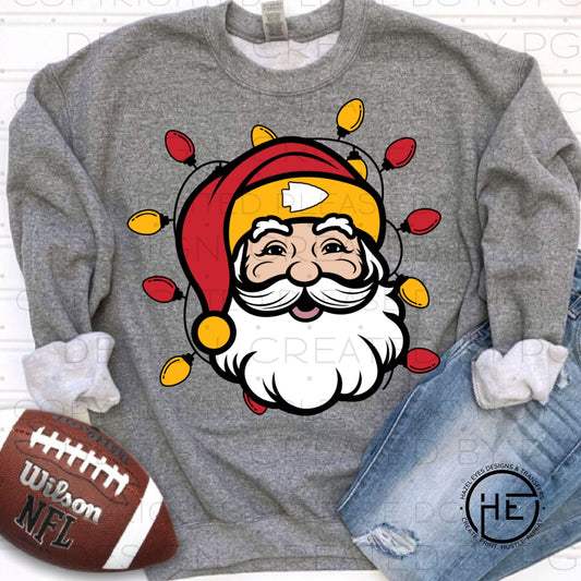 Santa Lights KC - DTF Transfer