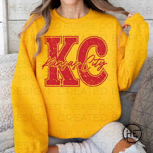 KC Stamp Red - DTF Transfer