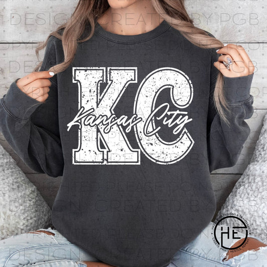 KC Stamp White - DTF Transfer