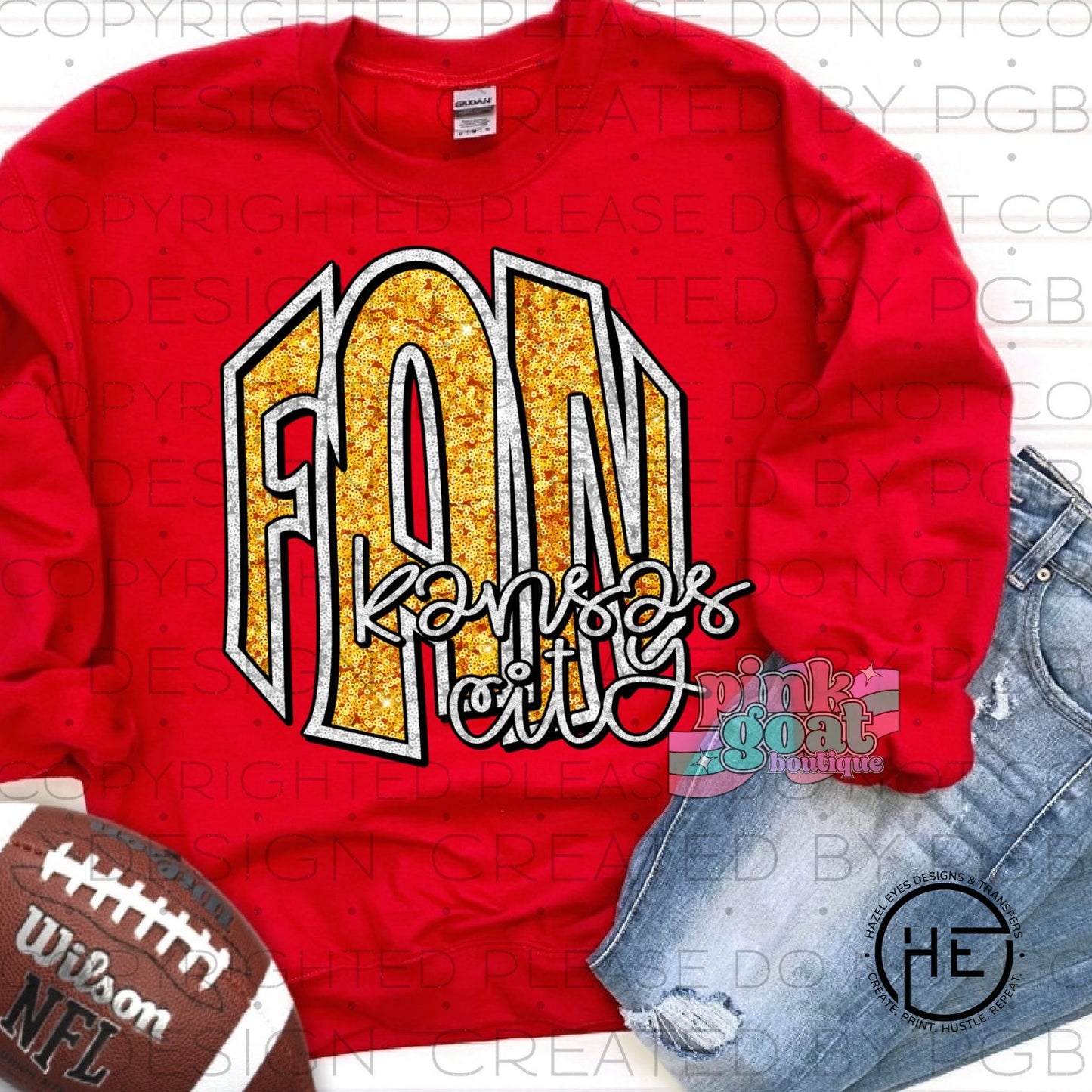 Kansas City Fan - DTF transfer