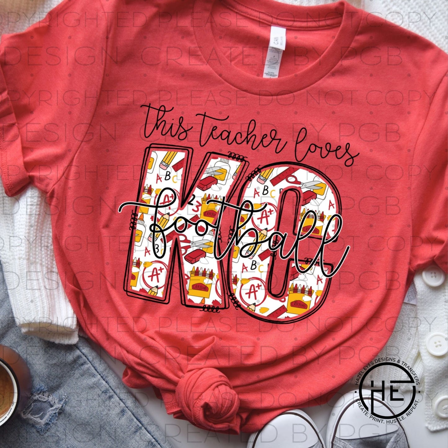 This teacher loves - DTF transfers