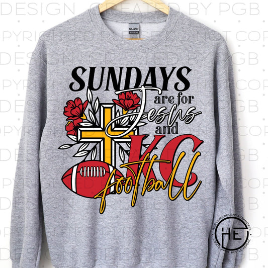 Sundays are for Jesus and KC football - dtf transfer