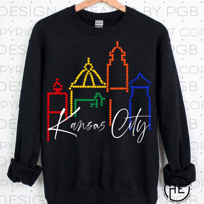 Bedazzled Kansas City - dtf transfer