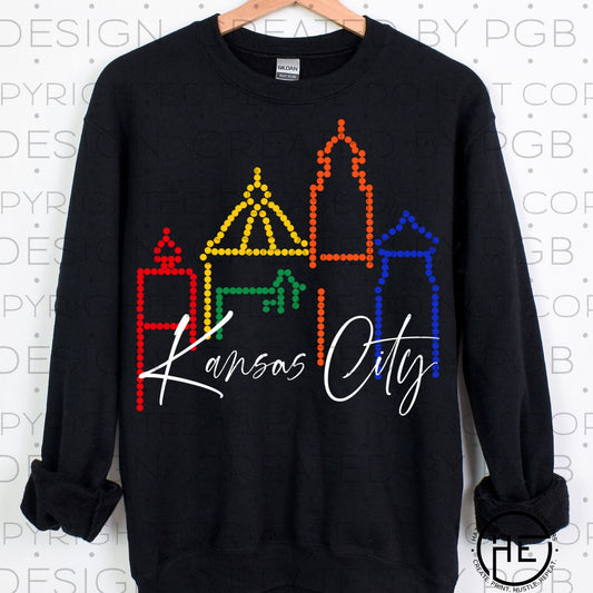 Bedazzled Kansas City - dtf transfer