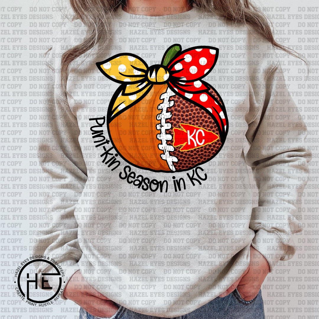 Punt-kin Season in KC DTF Transfer – Hazel Eyes Designs