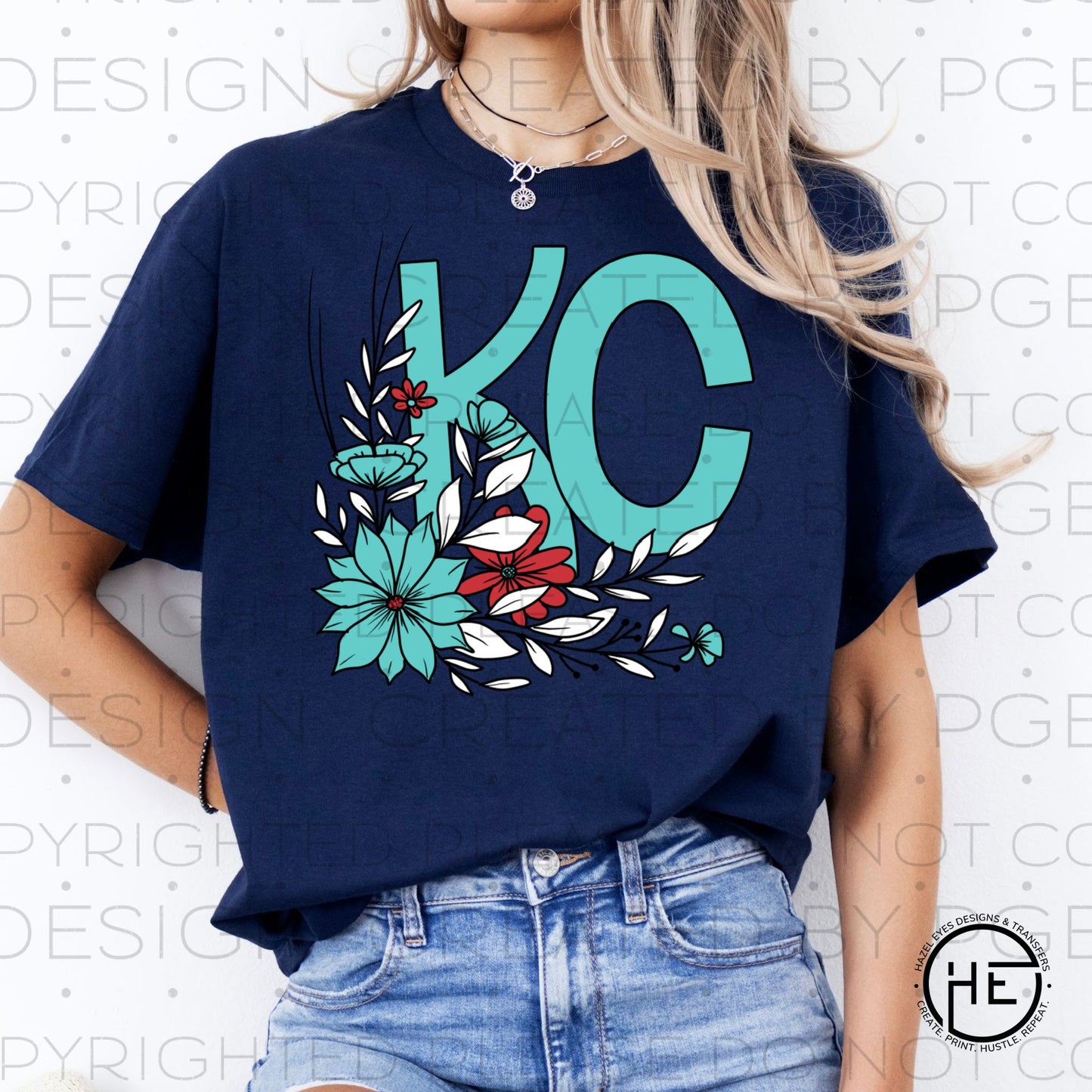 KC Current Spring Flowers - DTF Transfer