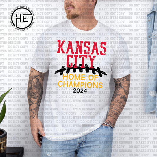 KC Home Of Champs DTF Transfer