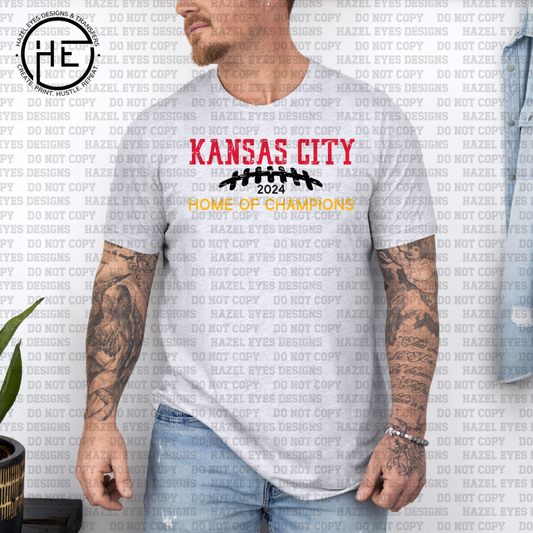 KC Home Of Champs V2 DTF Transfer