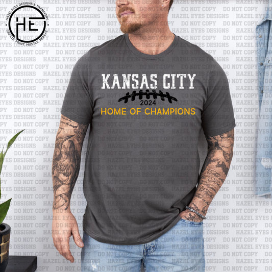 KC Home Of Champs V3 DTF Transfer